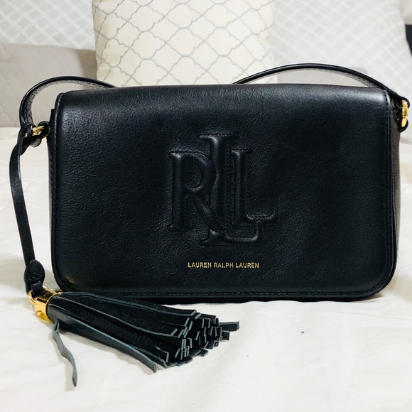 ralph lauren crossbody bag black